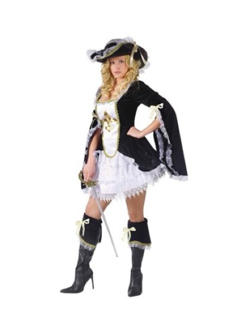 Spirit Halloween Madame Musketeer Costume size small